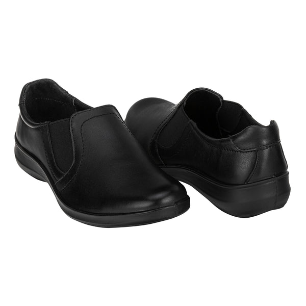 Zapato Casual Flexible Servicio Piel Dama Flexi 00180