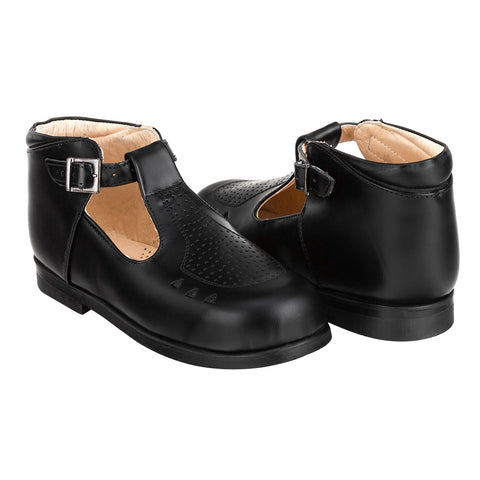 Zapato Negro Ortopédico Escolar Joven Ortouno 00251