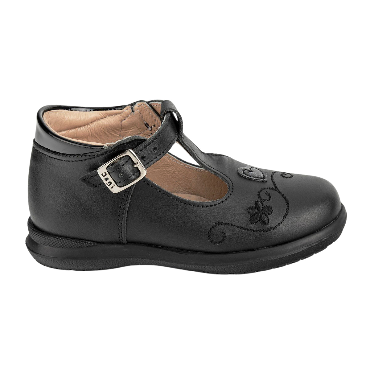 Zapato Clásico Negro Niña Dogi 05509