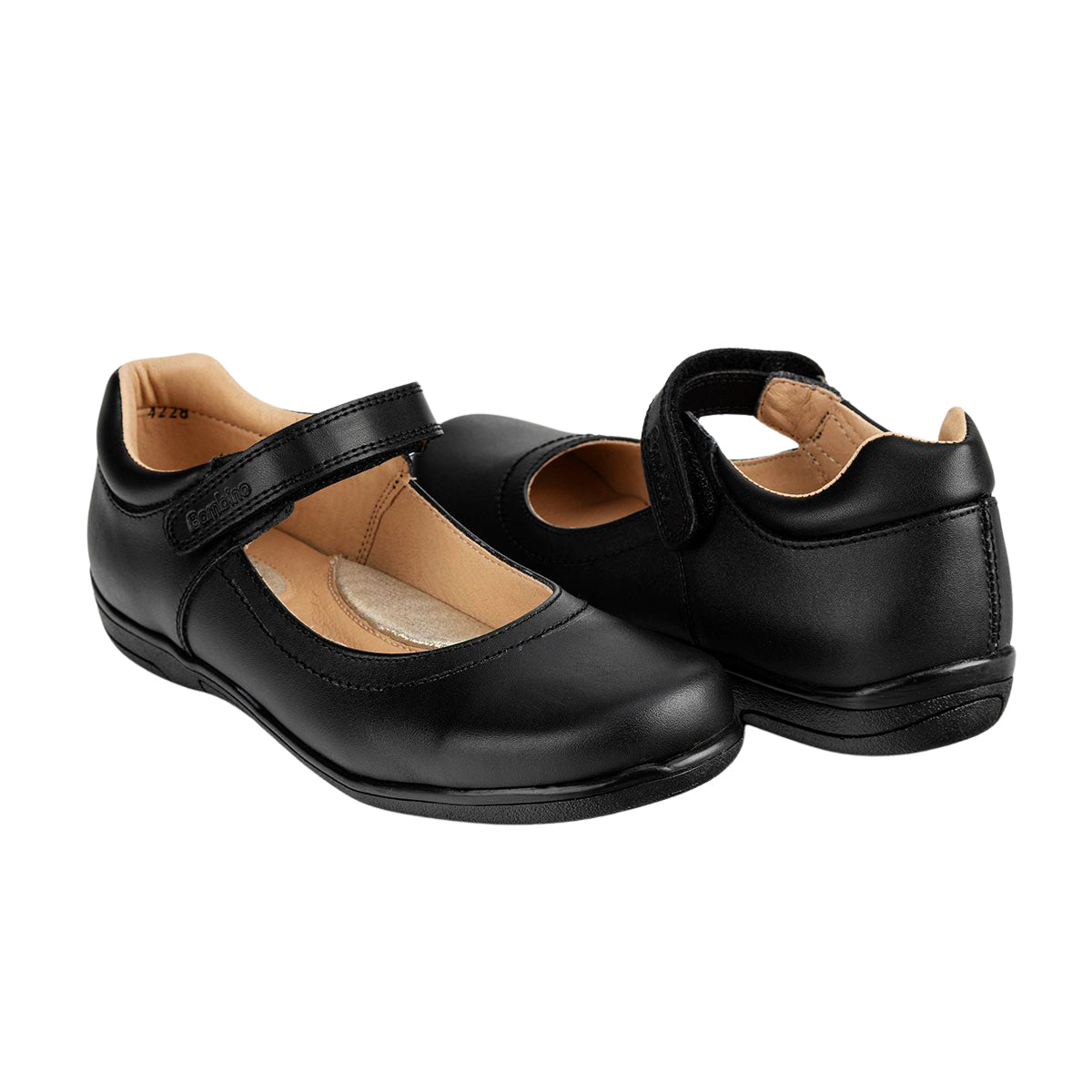 Zapato Clásico Escolar Negro Niña Bambino 05383