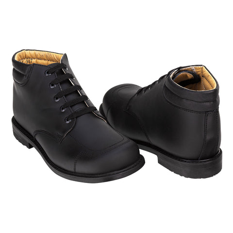 Zapato Ortopédico Negro Escolar Niño Ortoalisa 00239