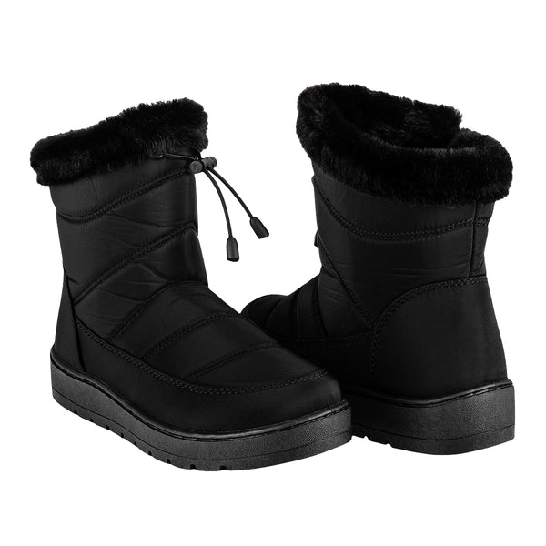 Bota Moda Afelpada Invierno Dama Furor 06173