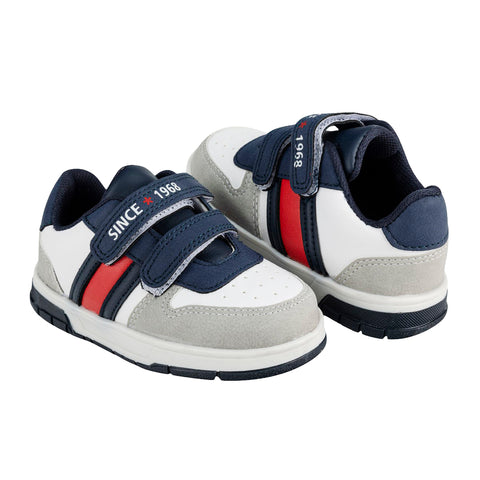 Tenis Casual Niño Gris-Marino Viritony 05836