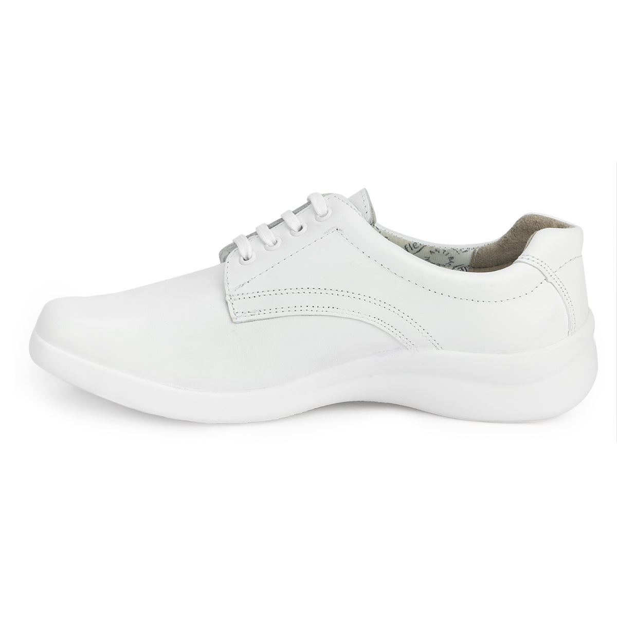 Zapato Servicio Blanco Dama Flexi 00185