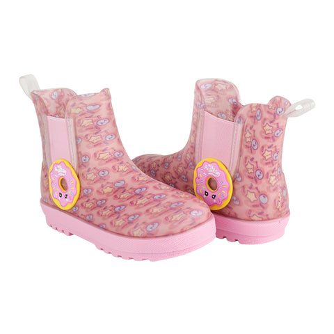 Bota Lluvia Moda Mis Pastelitos Fucsia Niña Arra 06226