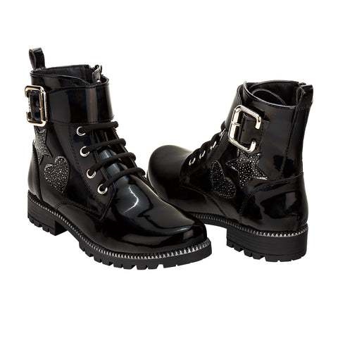 Bota Urbana Casual Charol Joven Blasito 01644