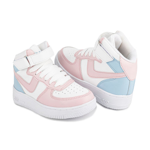 Tenis Botín Velcro Casual Niña Stampa 05337