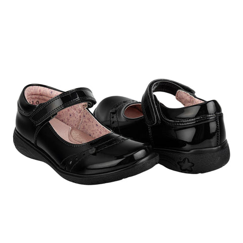 Zapato Charol Velcro Niña Bambino 05390
