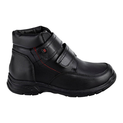 Bota Botín Escolar Negro Joven Bambino 05387